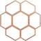Ekena Millwork Florin Wood Fretwork Pierced Ceiling Medallion, Cherry, 20"OD x 8 1/2"ID x 1/4"T CMWP20X20X0250FOCH - alternate 1